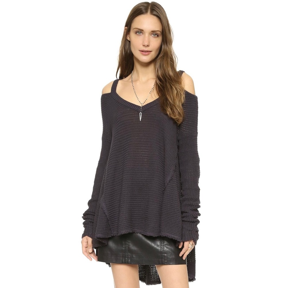 Free People Moonshine V-Neck Sweater